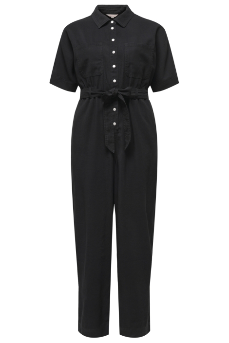 Only zwarte dames jumpsuit | Vooraanzicht