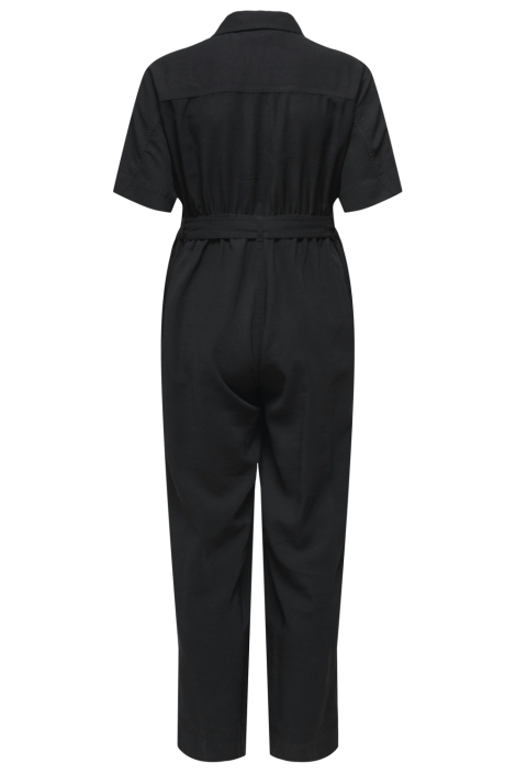 Only zwarte dames jumpsuit | Achteraanzicht
