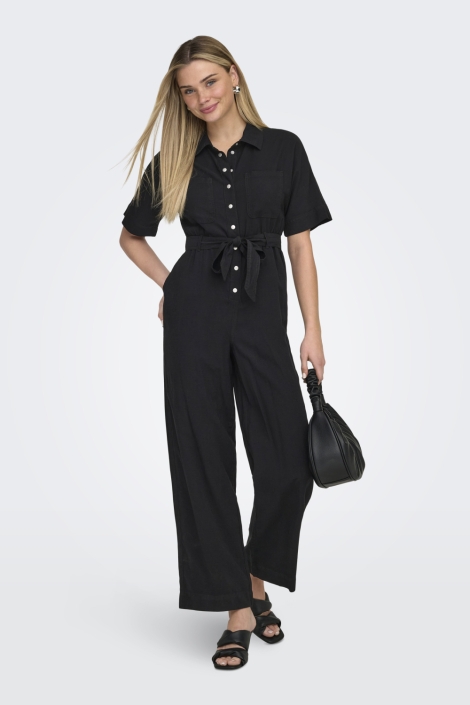 Only zwarte dames jumpsuit | Model