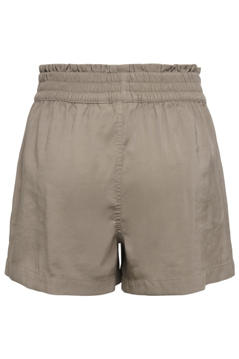 Only taupe dames korte broek | Achteraanzicht