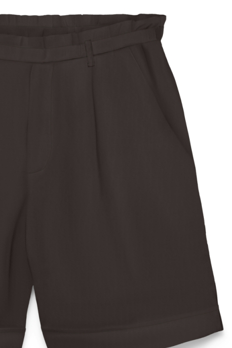 Vero Moda bruine dames korte broek | Close up
