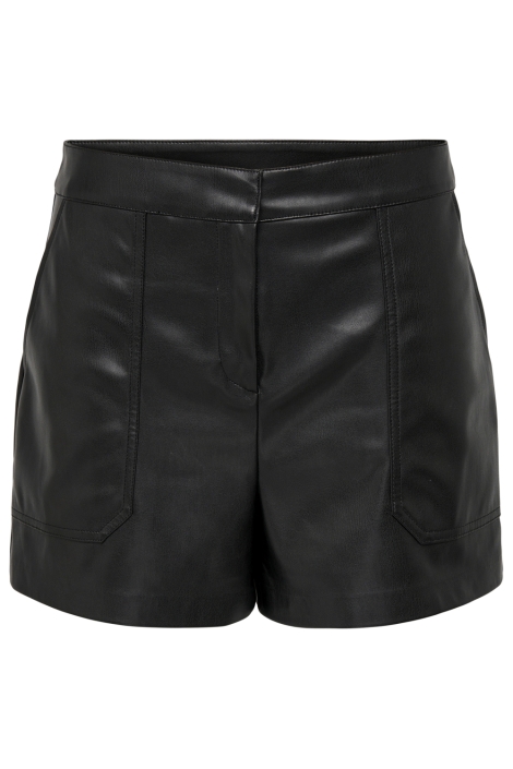 Only zwarte dames korte broek | Vooraanzicht