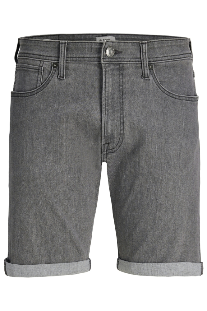 JJ Rebel grijze heren korte broek | Vooraanzicht