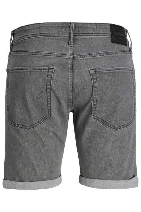 JJ Rebel grijze heren korte broek | Achteraanzicht