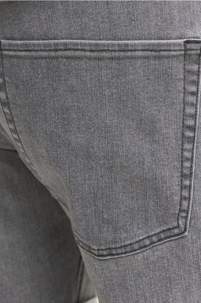 JJ Rebel grijze heren korte broek | Close up