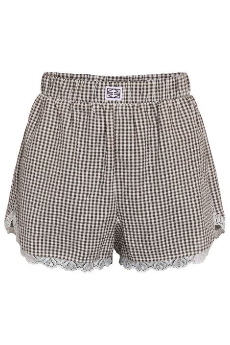 Noisy may bruine dames korte broek | Vooraanzicht