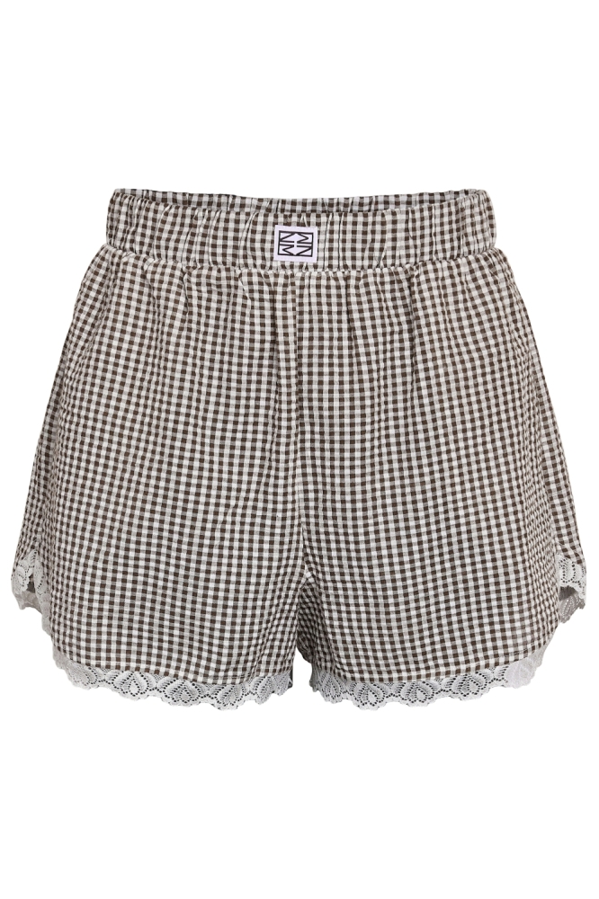 Noisy may bruine dames korte broek | Vooraanzicht