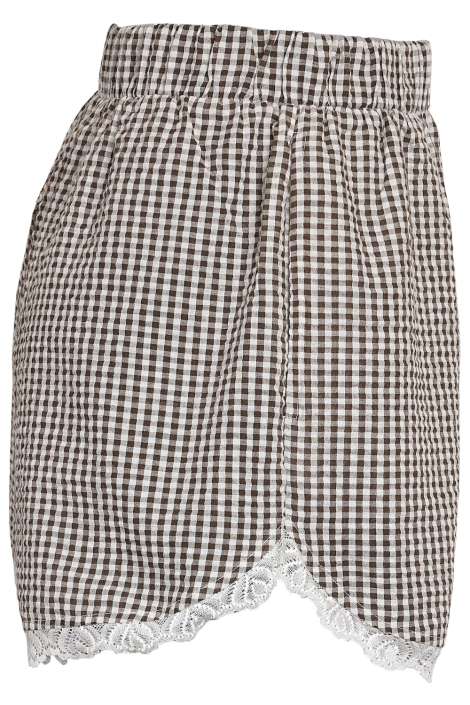 Noisy may bruine dames korte broek | Zijaanzicht