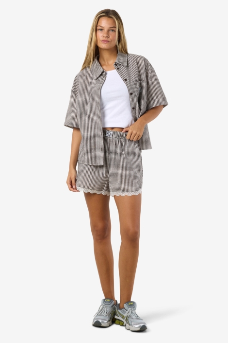 Noisy may bruine dames korte broek | Model