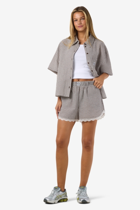 Noisy may bruine dames korte broek | Model