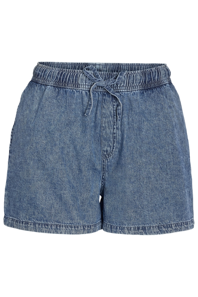 Noisy may blauwe dames korte broek | Vooraanzicht