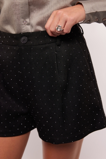Fluresk Broek YELENA SHORTS 25WDF07 BLACK