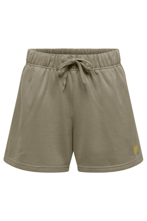 Only groene dames korte broek | Vooraanzicht