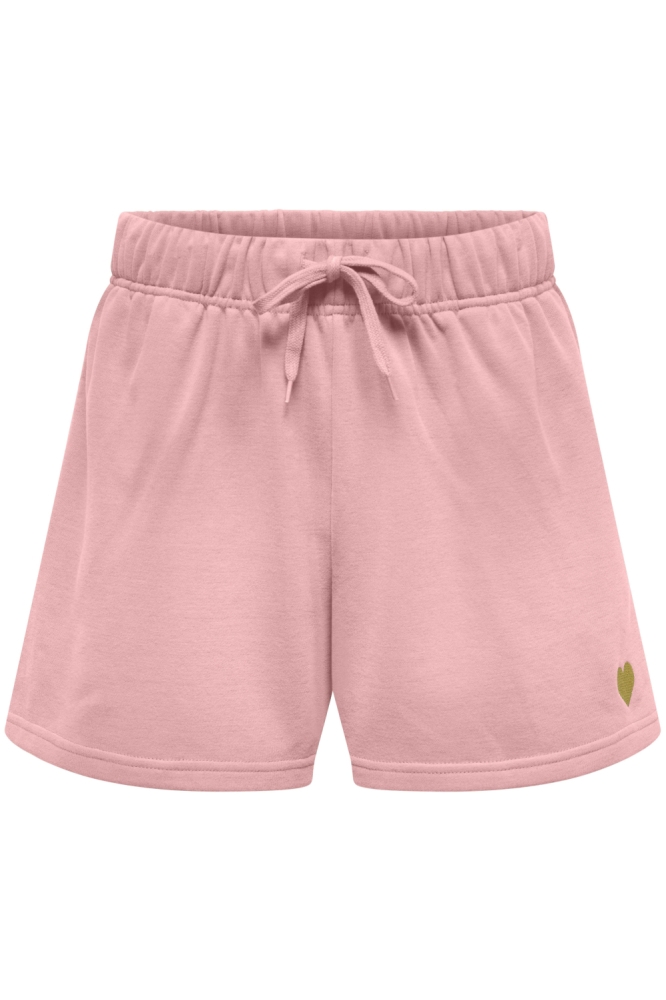 Only roze dames korte broek | Vooraanzicht