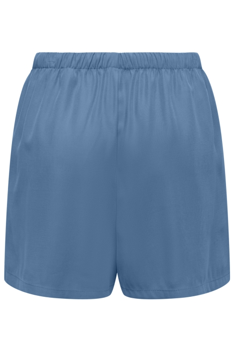 Only blauwe dames korte broek | Achteraanzicht