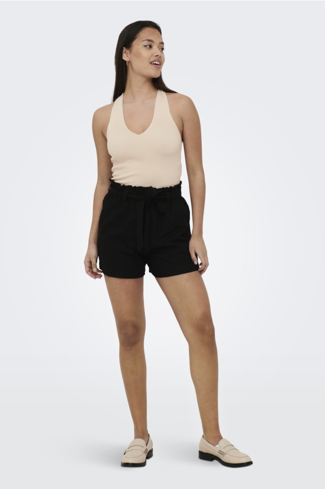 Jacqueline de Yong zwarte dames korte broek | Model