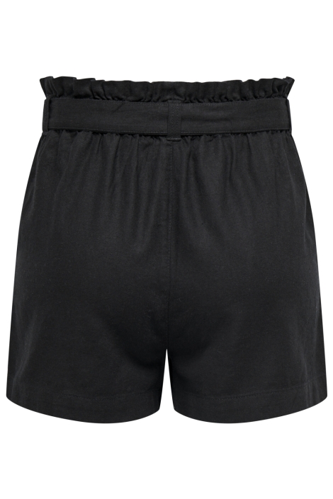 Jacqueline de Yong zwarte dames korte broek | Achteraanzicht