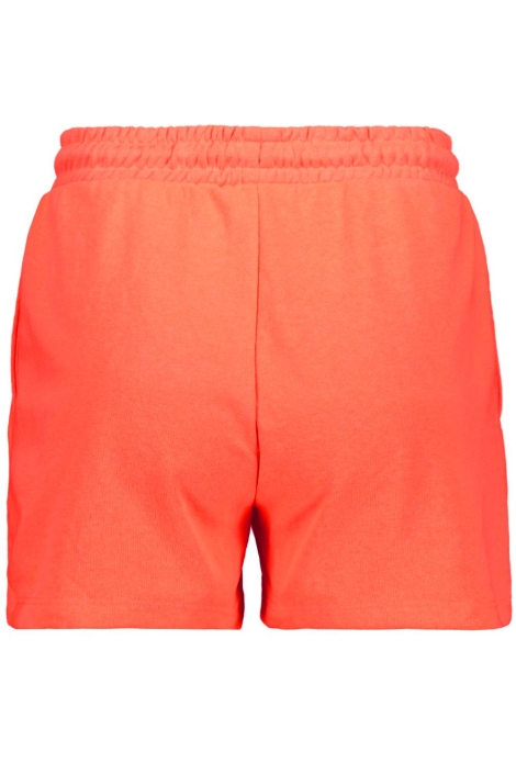 Only oranje dames korte broek | Achteraanzicht