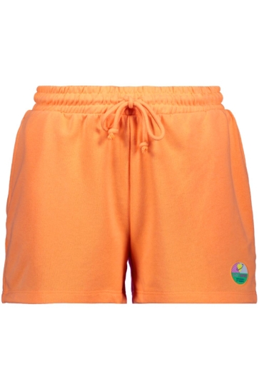 Only Broek ONLMINNA SWEAT SHORTS CS PR SWT 15378312 Mock Orange/Only badge