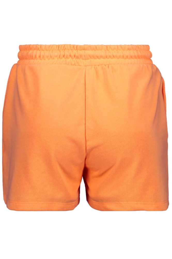 Only oranje dames korte broek | Achteraanzicht