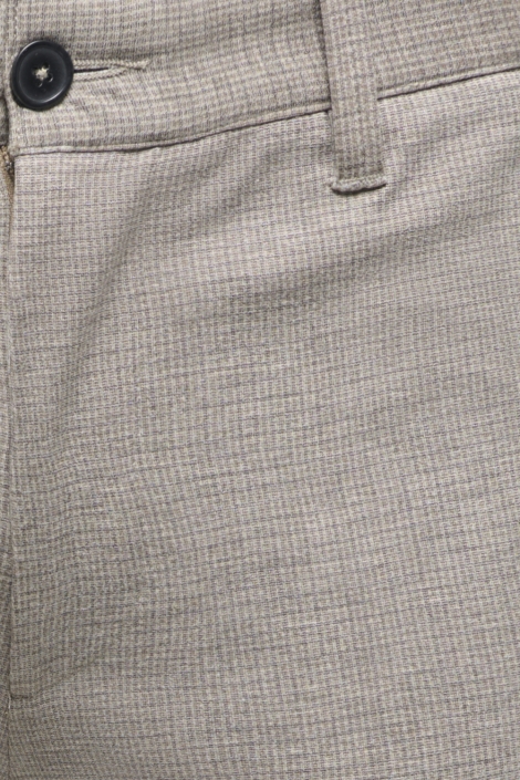 Only & Sons grijze heren korte broek | Close up