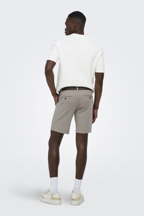 Only & Sons grijze heren korte broek | Model