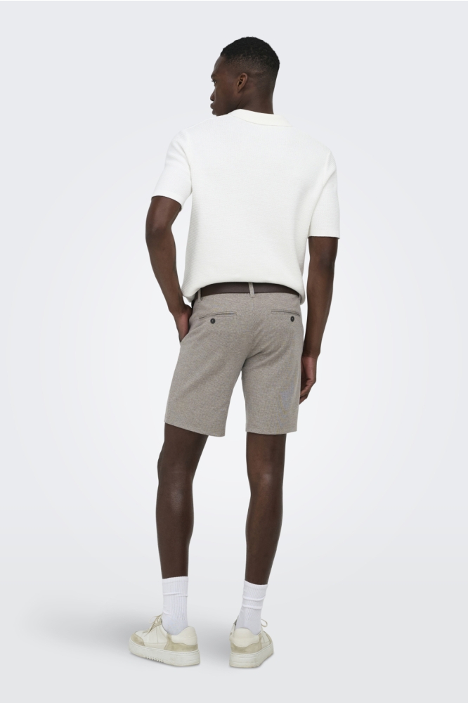 Only & Sons grijze heren korte broek | Model