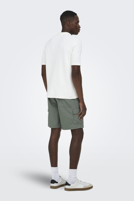 Only & Sons groene heren korte broek | Model