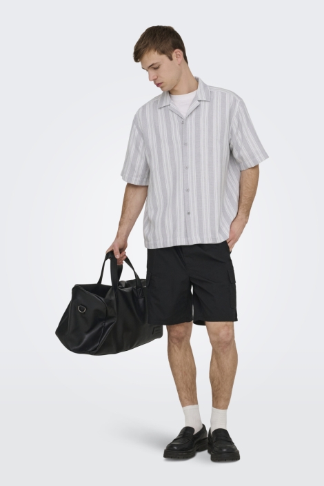 Only & Sons zwarte heren korte broek | Model