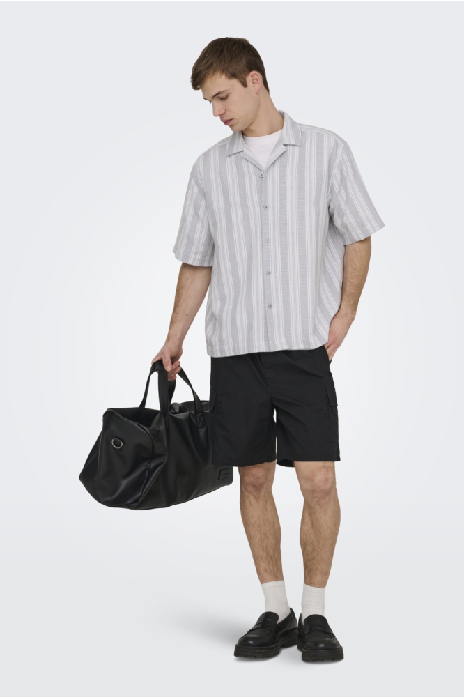 Only & Sons zwarte heren korte broek | Model