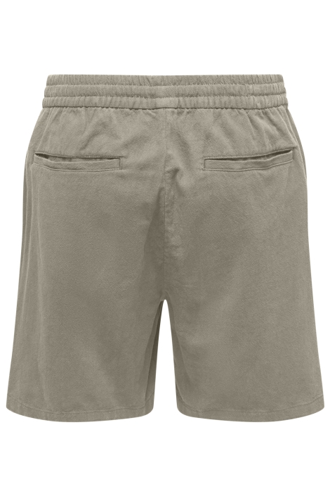 Only & Sons groene heren korte broek | Achteraanzicht