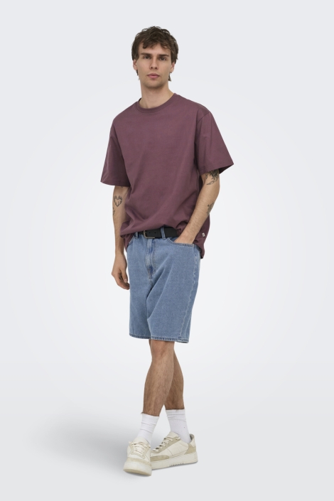 Only & Sons blauwe heren korte broek | Model