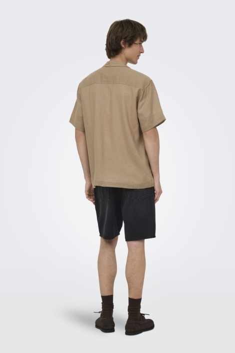 Only & Sons zwarte heren korte broek | Model