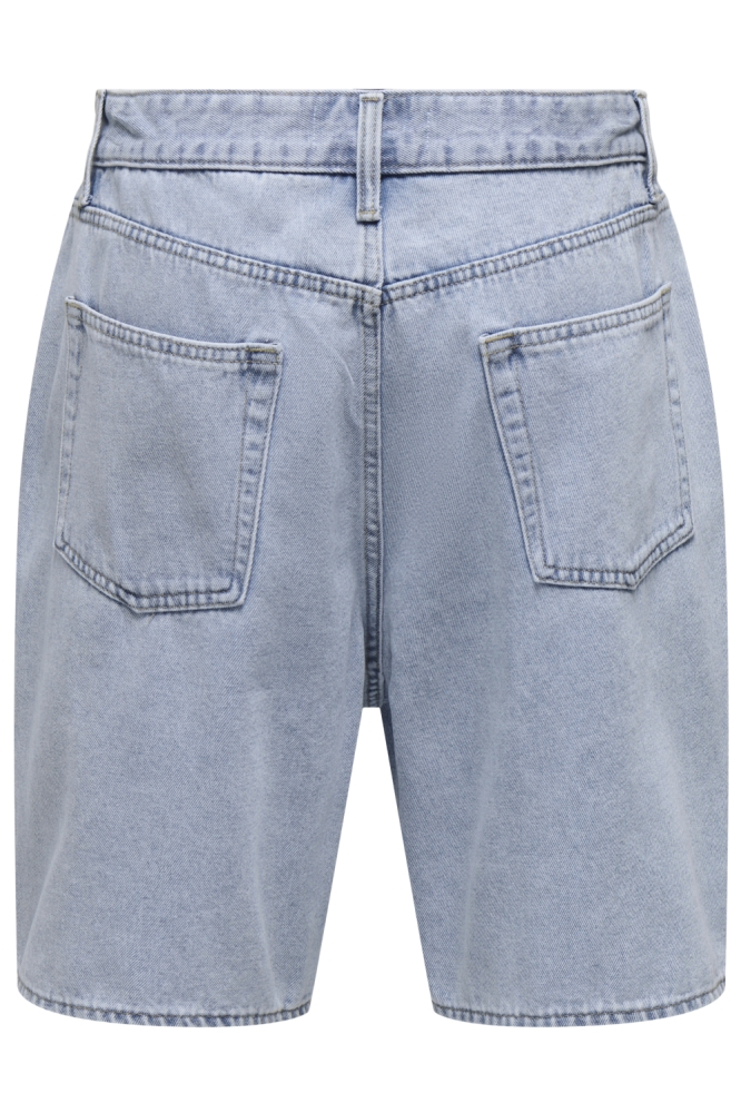 Only & Sons blauwe heren korte broek | Achteraanzicht