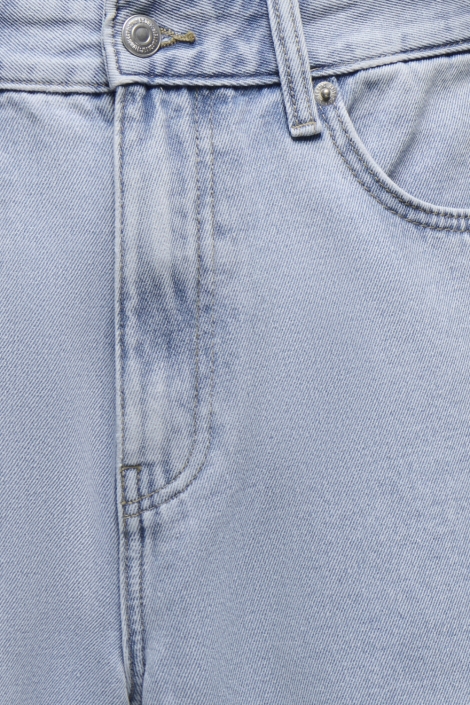 Only & Sons blauwe heren korte broek | Close up