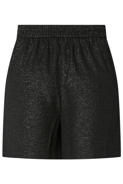 Pieces zwarte dames korte broek | Achteraanzicht