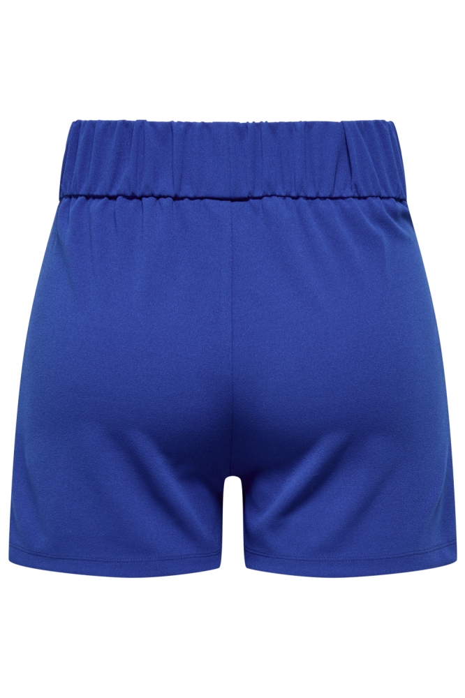 Jacqueline de Yong blauwe dames korte broek | Achteraanzicht