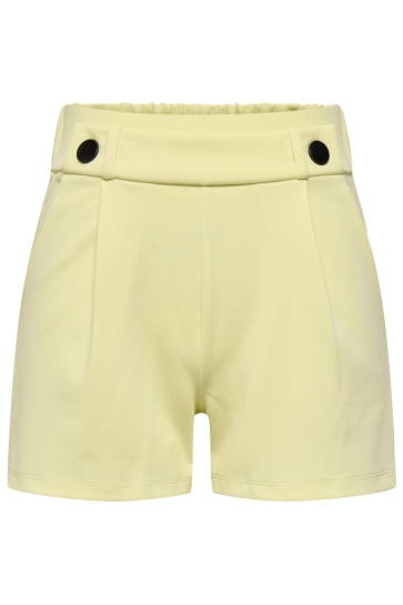 Jacqueline de Yong Korte broek JDYGEGGO LIFE SHORTS JRS NOOS 15203098 DOUBLE CREAM/BLACK BUTT