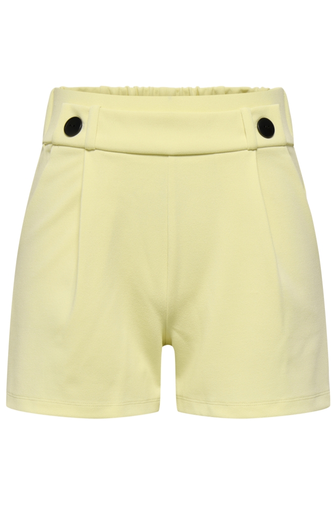 Jacqueline de Yong gele dames korte broek | Vooraanzicht