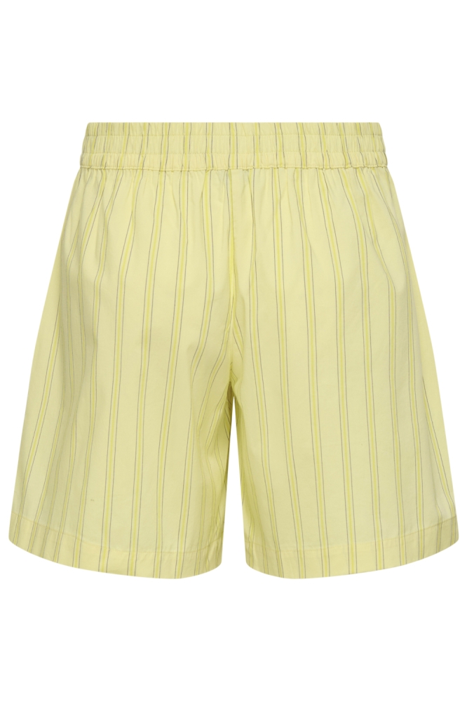 Jacqueline de Yong gele dames korte broek | Achteraanzicht