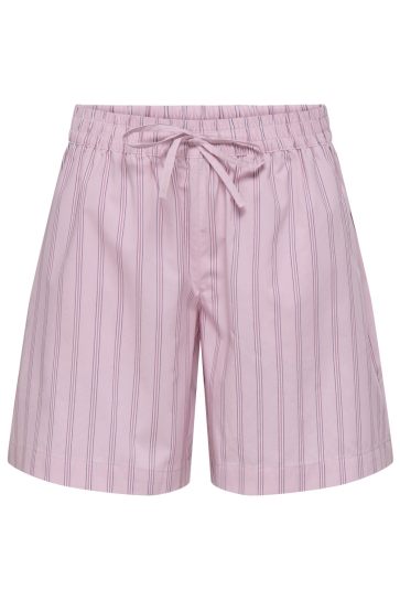Jacqueline de Yong Korte broek JDYMIO MW SHORTS WVN DIA 15370590 PINK LADY