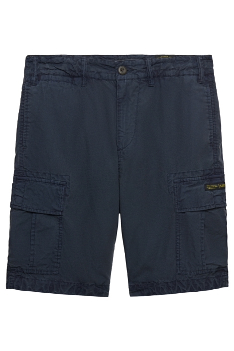 Superdry blauwe heren korte broek | Vooraanzicht