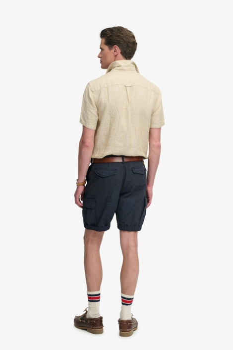 Superdry blauwe heren korte broek | Model