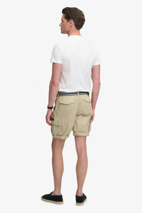 Superdry beige heren korte broek | Model