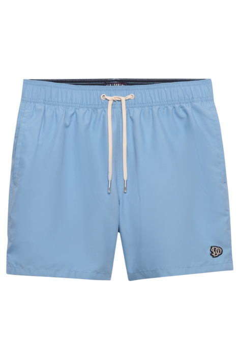 Superdry blauwe heren korte broek | Vooraanzicht