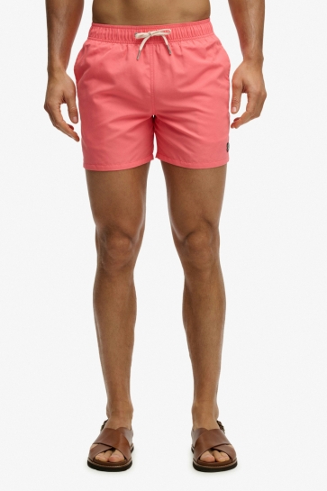 Superdry Broek EMBROIDERED LOGO 15 SWIM SHORT M3010267A SUGAR CORAL