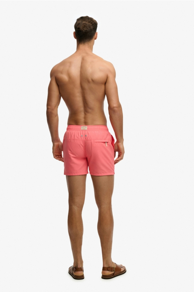 Superdry roze heren korte broek | Model