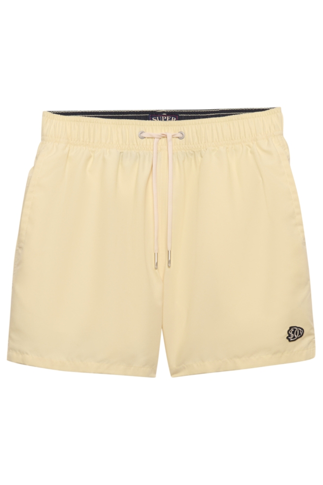 Superdry gele heren korte broek | Vooraanzicht