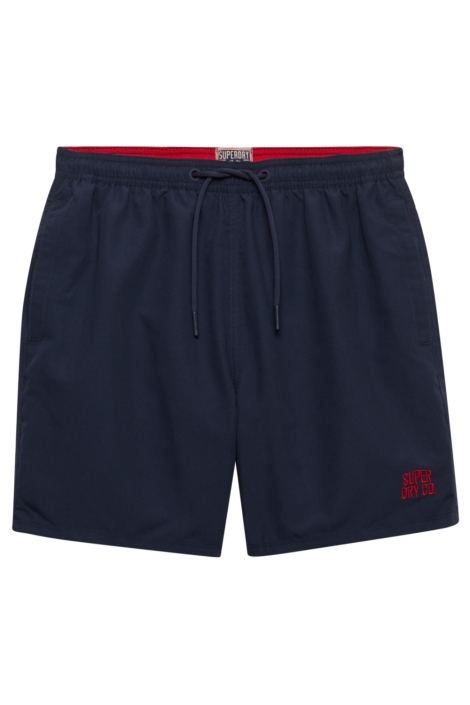 Superdry blauwe heren korte broek | Vooraanzicht