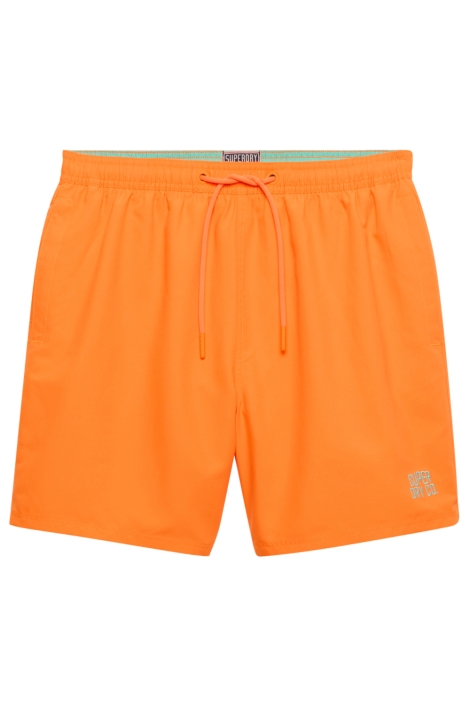 Superdry oranje heren korte broek | Vooraanzicht